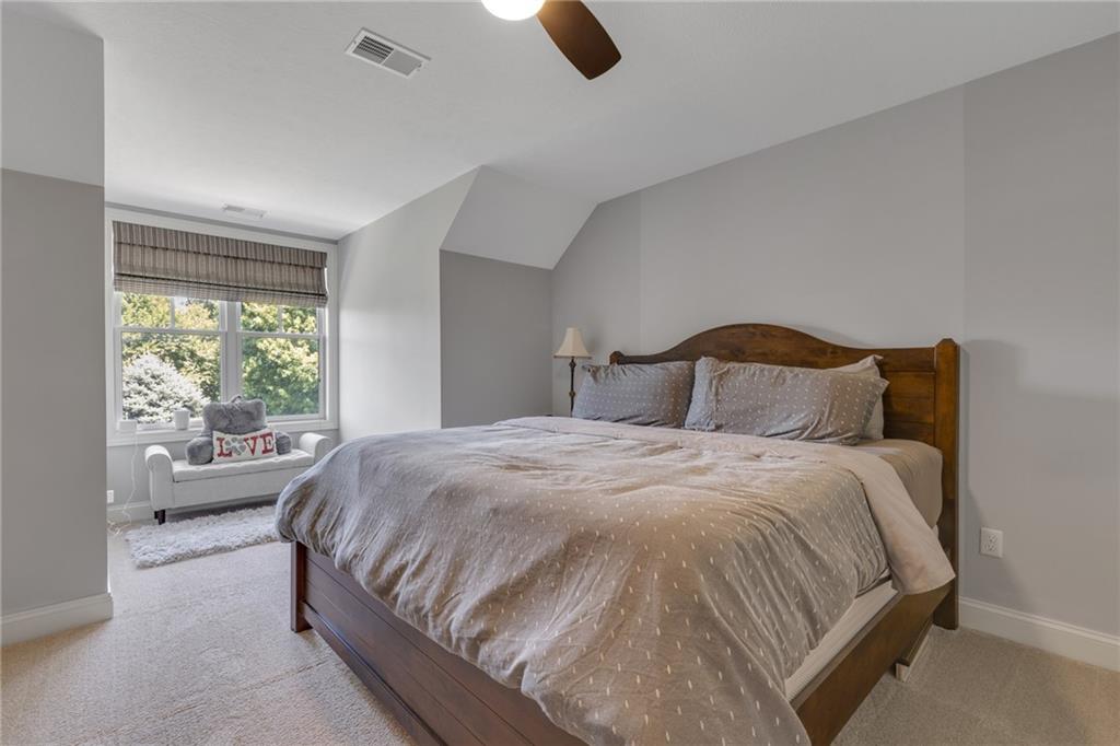 125 James Drive Beaver, PA 15009 - Photo 30 of 40 a bedroom with a large bed and a large window