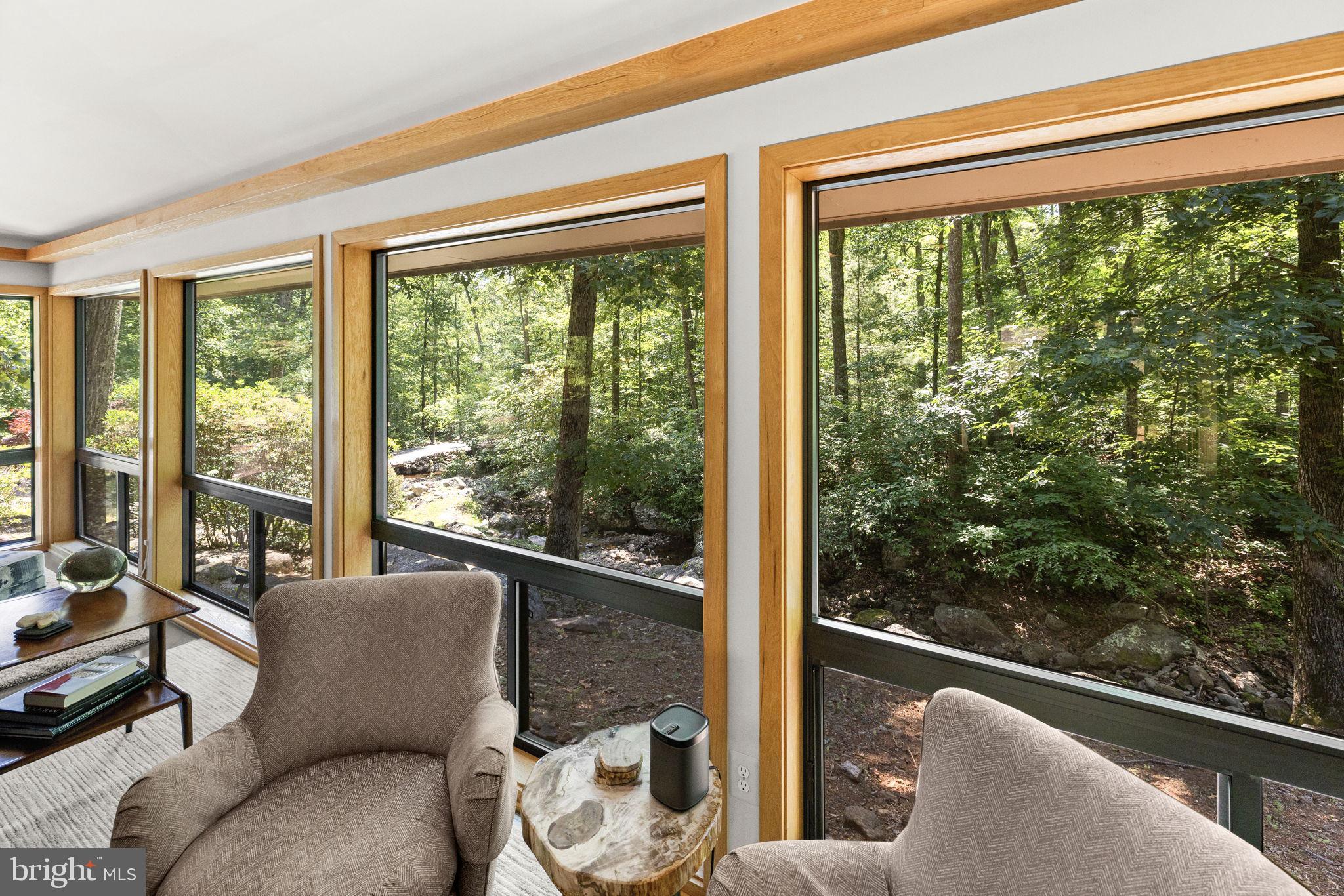 1319 Champe Plain Road Etlan, VA 22719 - Photo 12 of 63 Large Windows bringing Nature into the Home