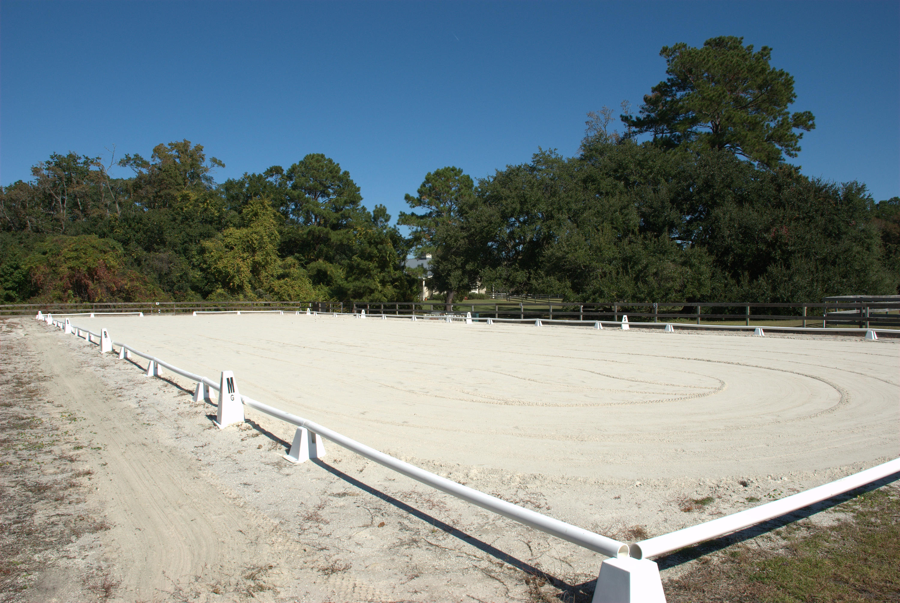 6090 Josie Ridge Road Wadmalaw Island, SC 29487 - Photo 11 of 45 Dressage Arena