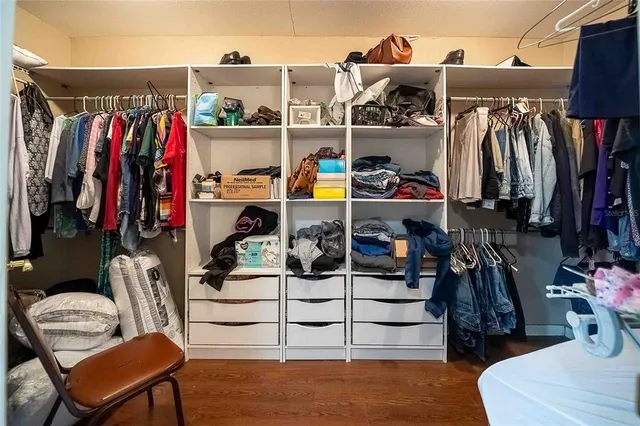 a view of a storage room with a lot of stuff