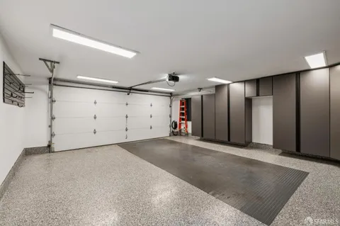 a view of a livingroom with a staircase