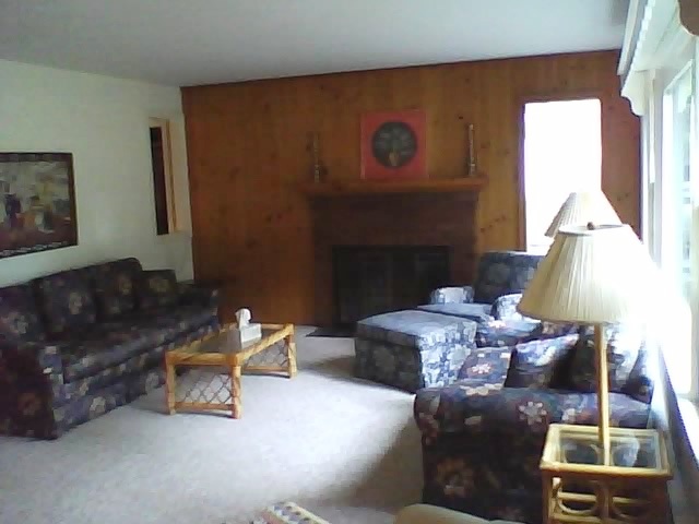 334 Clayton Road Sheffield, MA 01222 - Photo 3 of 10 Living Room w/Fireplace