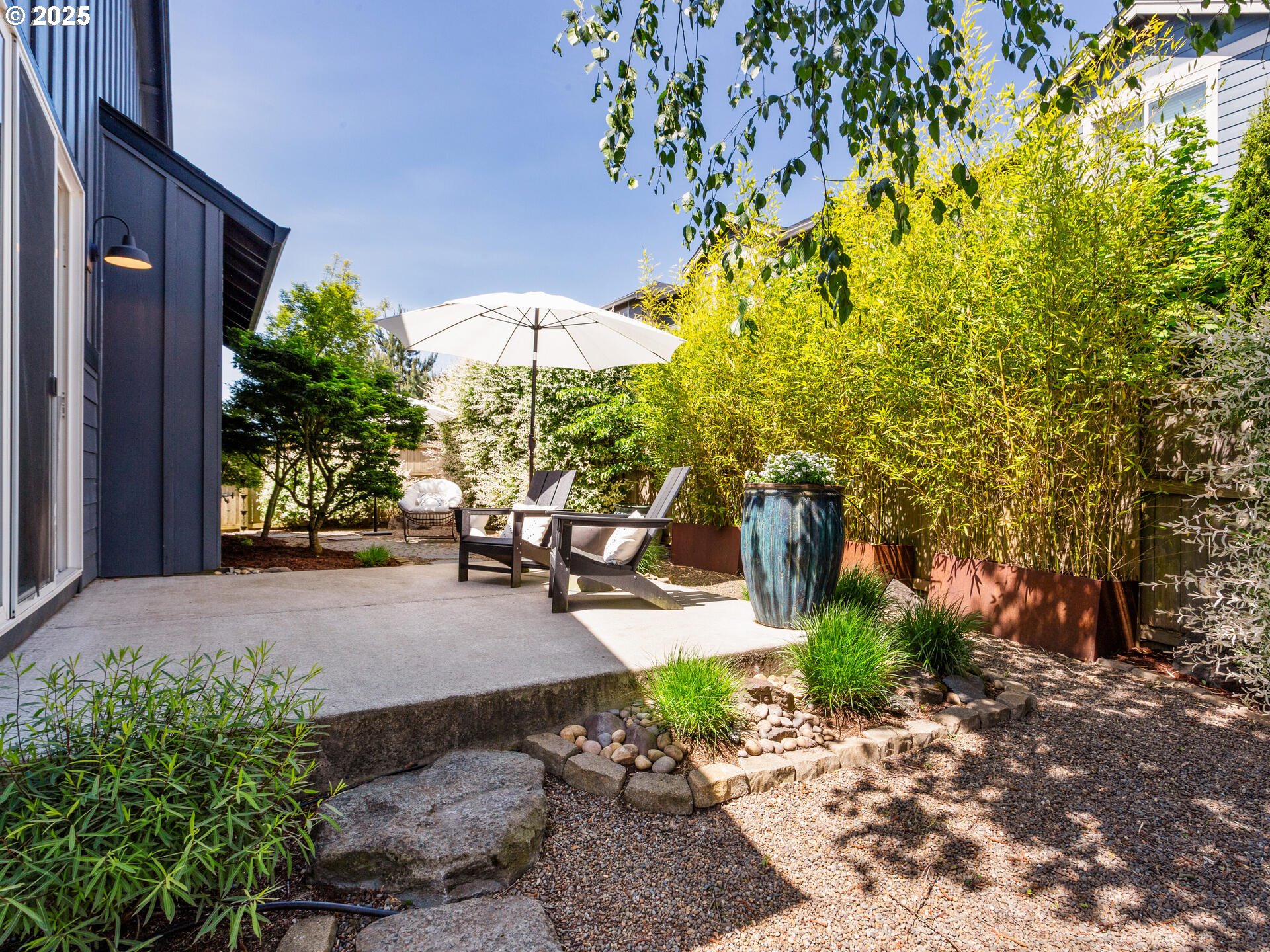 2318 South Sauk Way Ridgefield, WA 98642 - Photo 42 of 47 a view of a backyard with plants and patio