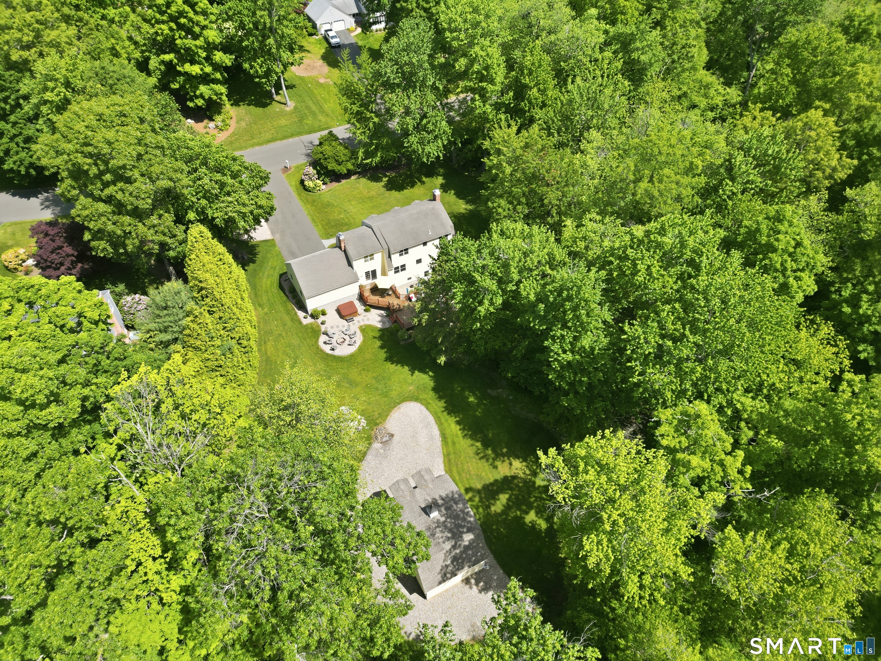 17 Briar Hill Road Avon, CT 06001 - Photo 22 of 38 Privacy, flat lot, and nicely wooded in a neighborhood that is centrally located in town.