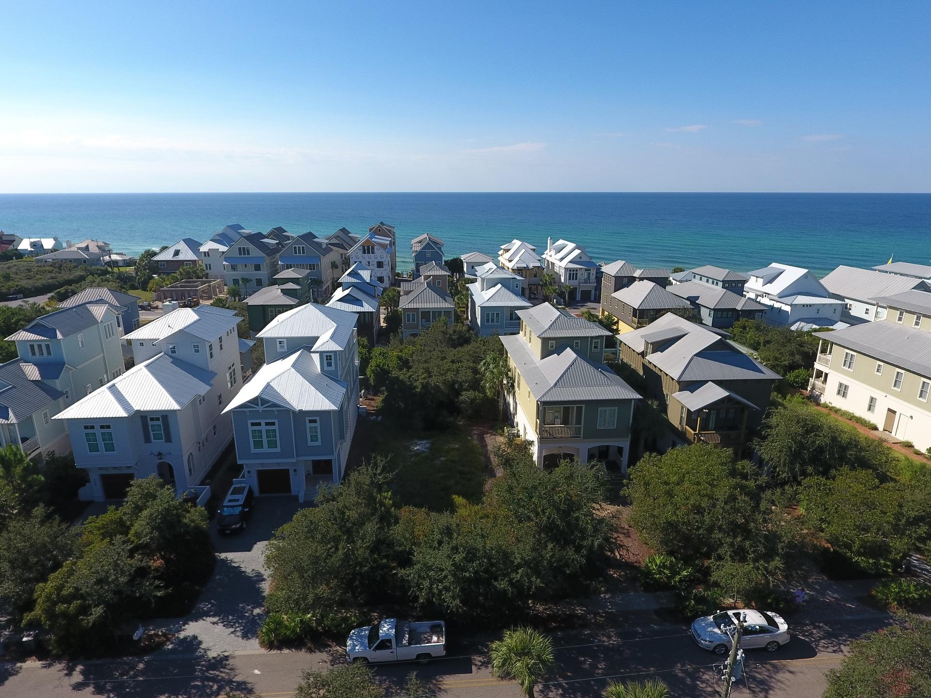 Lot 15 Walton Rose Ln Inlet Beach Inlet Beach, FL 32461 - Photo 3 of 8 an aerial view of multiple house