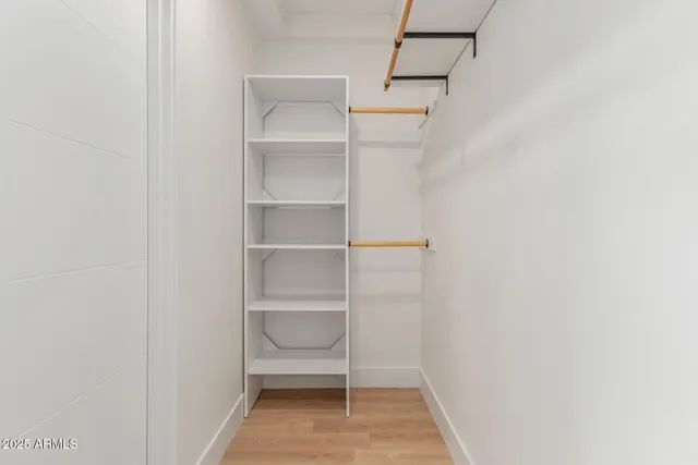 a view of a room with shelf