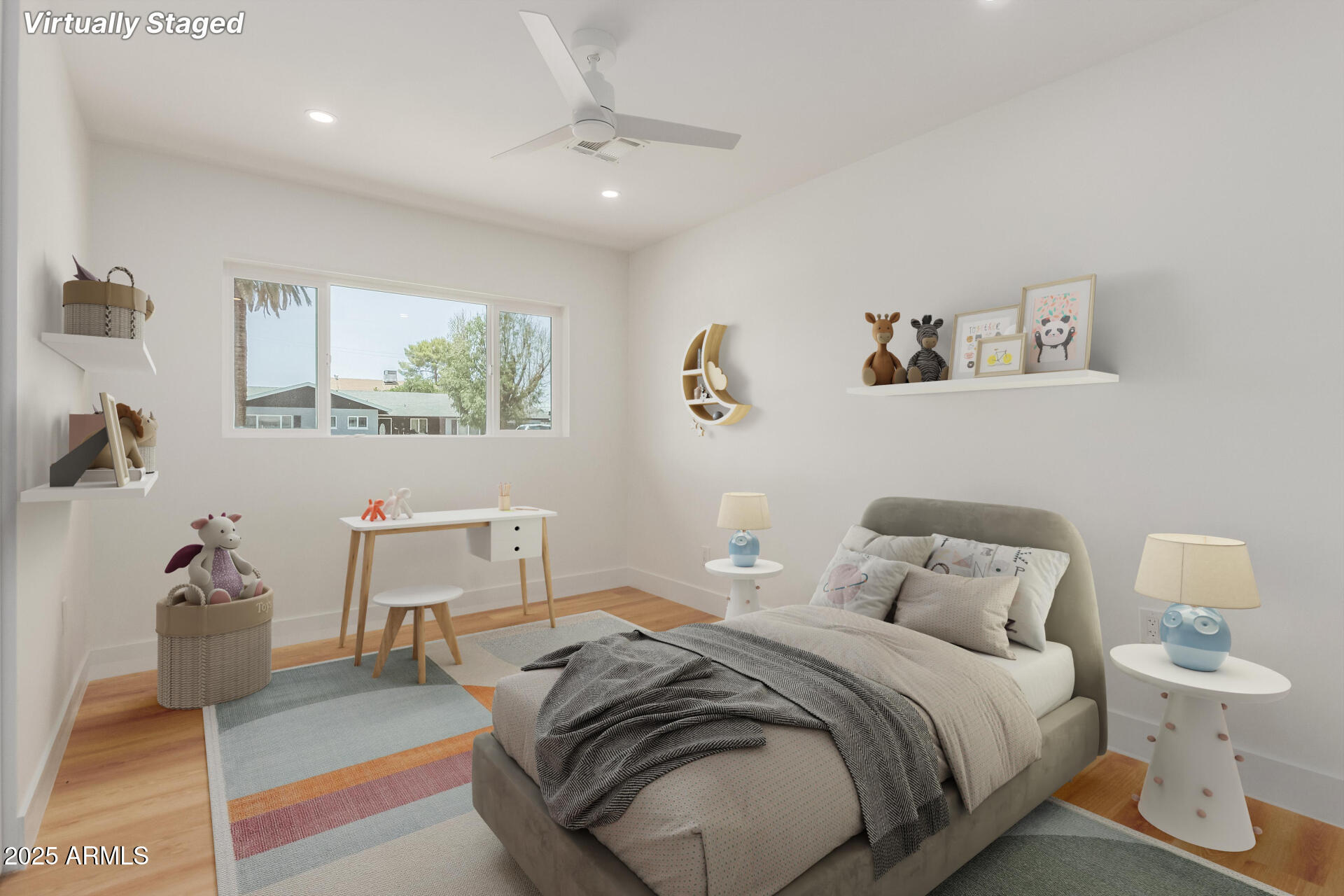 1311 East 2nd Place Mesa, AZ 85203 - Photo 26 of 29 a bedroom with a bed and a couch