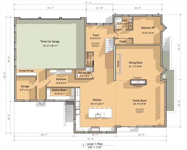 a picture of a bathroom with a shower and a mirror