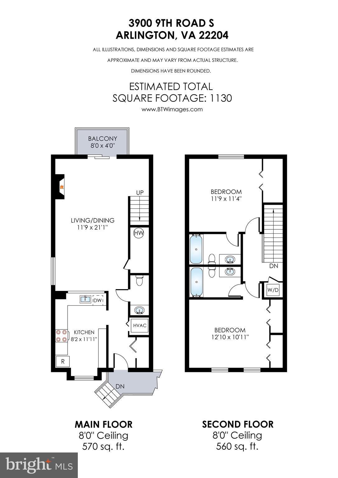 3900 9th Road South Arlington, VA 22204 - Photo 24 of 24 Floor plans