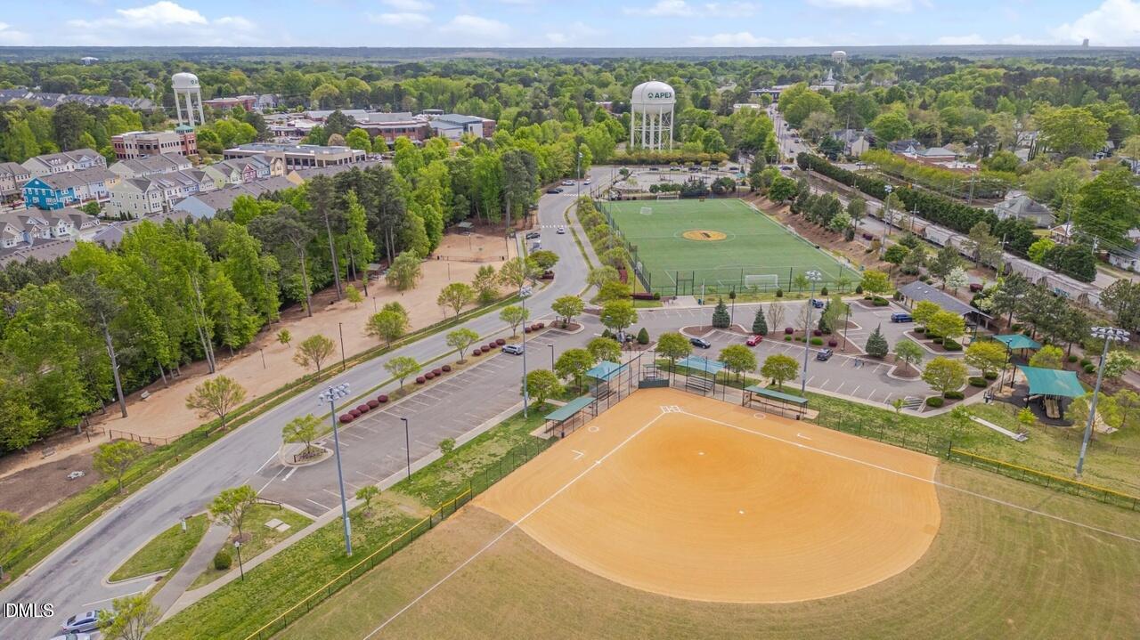 300 Pate Street Apex, NC 27502 - Photo 53 of 57 an aerial view of a house