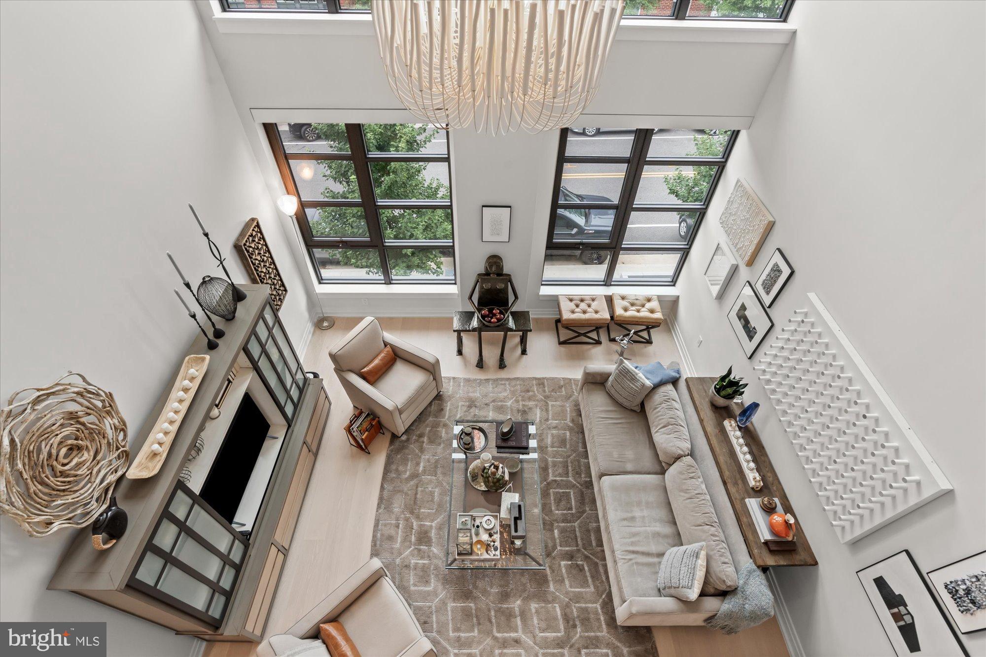 1201 North Royal Street, Unit 214 Alexandria, VA 22314 - Photo 24 of 71 a view of livingroom with furniture and windows