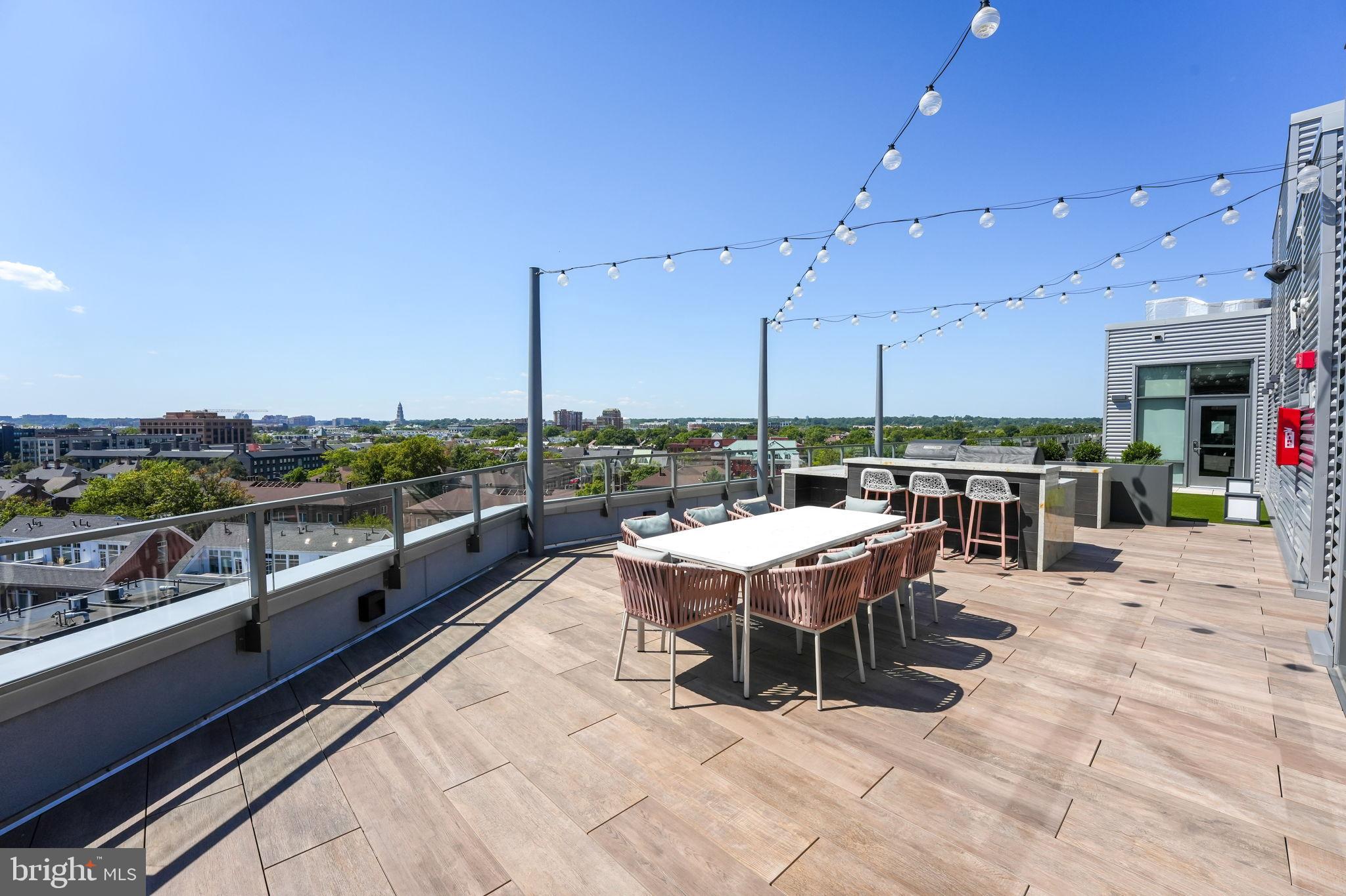 1201 North Royal Street, Unit 214 Alexandria, VA 22314 - Photo 51 of 71 Stunning rooftop terrace with city views.