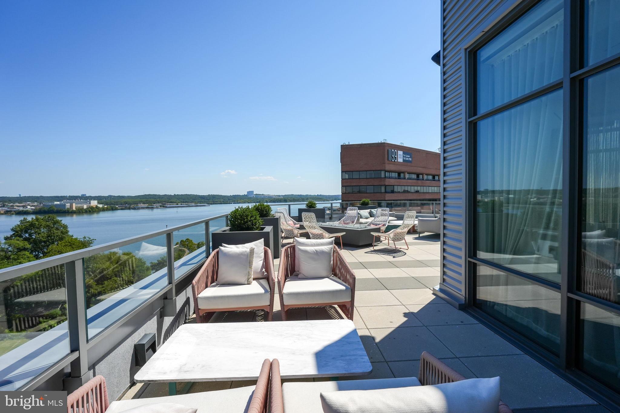 1201 North Royal Street, Unit 214 Alexandria, VA 22314 - Photo 54 of 71 a view of balcony with furniture