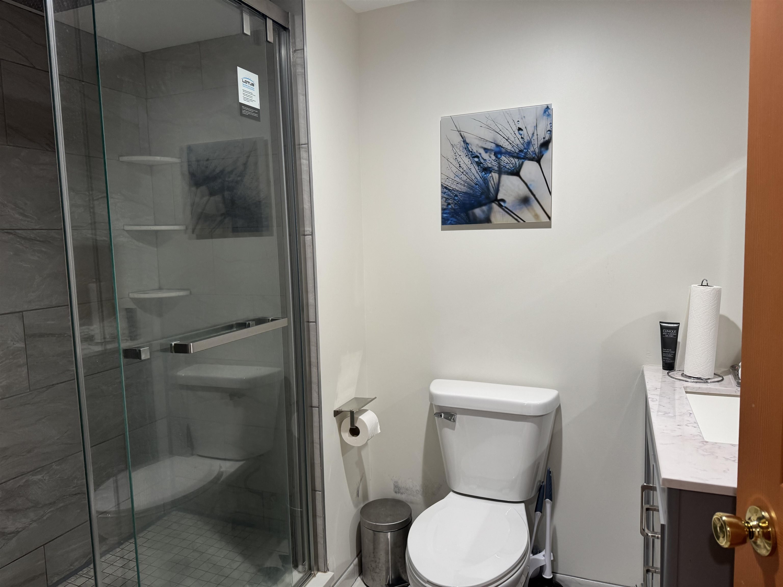 1916 Prestwold Place Machesney Park, IL 61115 - Photo 9 of 9 a bathroom with a toilet and a shower