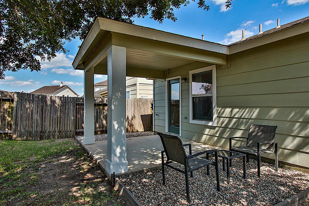 3603 Garrison Run Drive Spring, TX 77386 - Photo 23 of 26 Check out this backyard! It has a covered patio & lots of shade