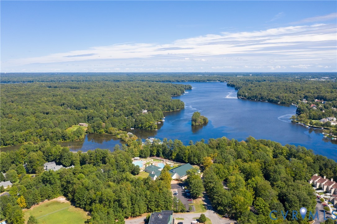 222 Water Pointe Court Midlothian, VA 23112 - Photo 18 of 19 Expansive water body surrounded by dense woodlands