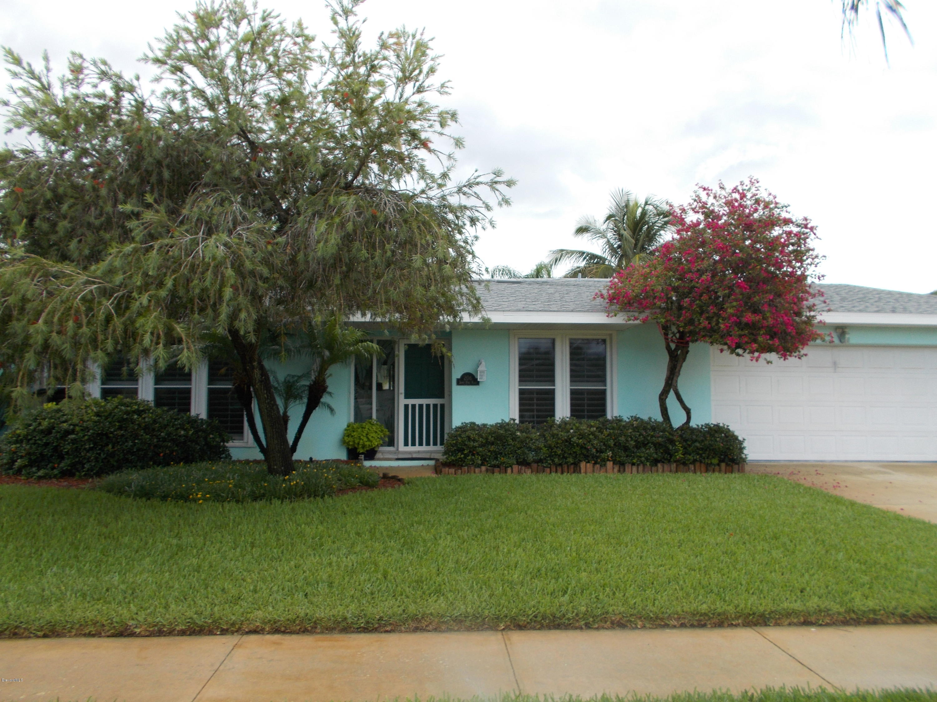 206 Sand Pine Road Indialantic, FL 32903 - Photo 1 of 21 Front