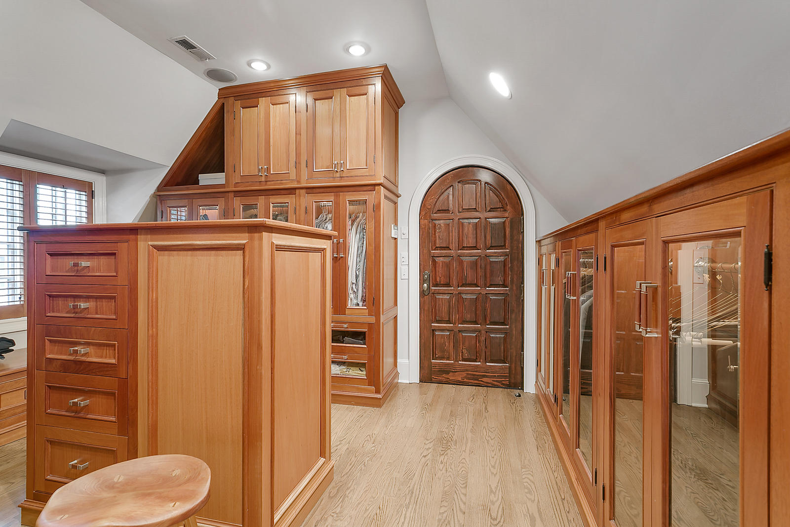 6 Woodley Road Darien, CT 06820 - Photo 20 of 37 wooden floor in an empty room with a window