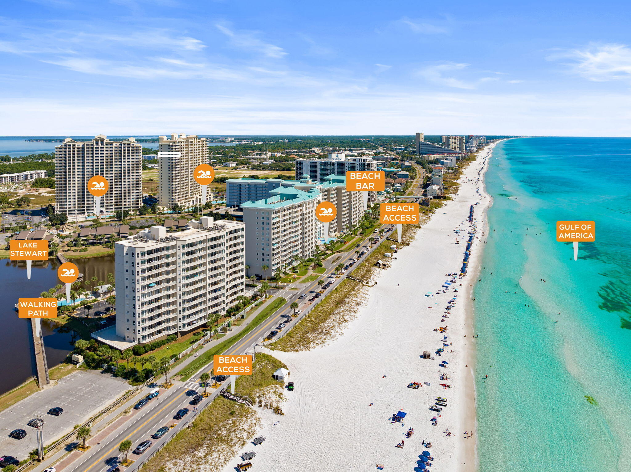 112 Seascape Drive, Unit 1910 Miramar Beach, FL 32550 - Photo 27 of 49 a view of a city