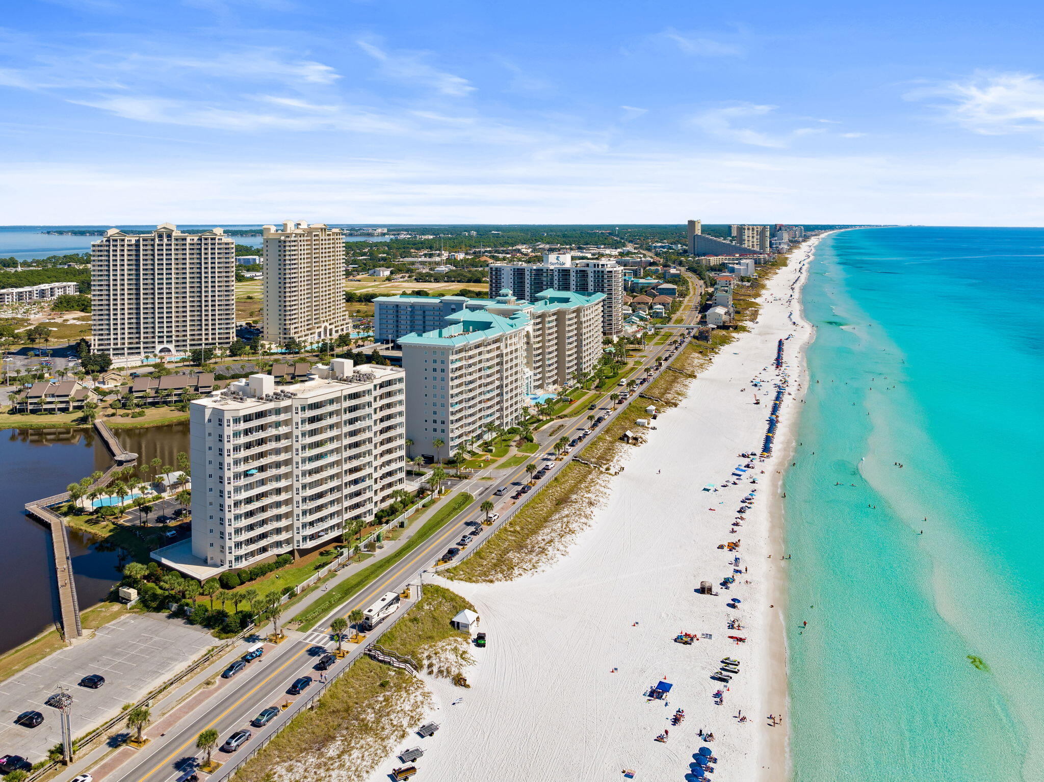 112 Seascape Drive, Unit 1910 Miramar Beach, FL 32550 - Photo 28 of 49 a view of city with ocean