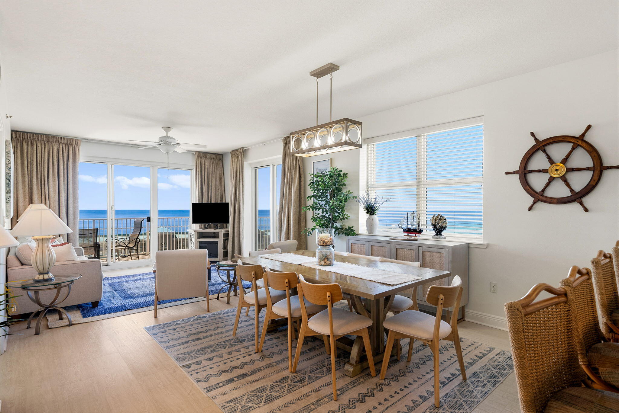 112 Seascape Drive, Unit 1910 Miramar Beach, FL 32550 - Photo 8 of 49 a view of a dining room with furniture window and outside view