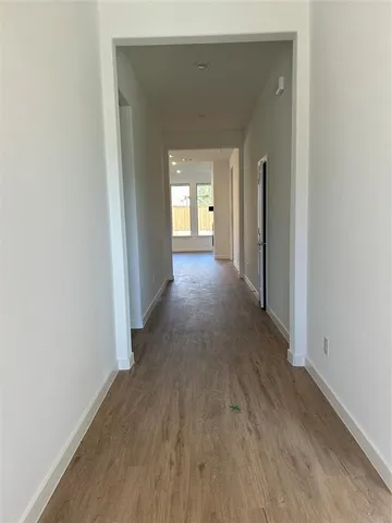 a view of a room with rack on the wall