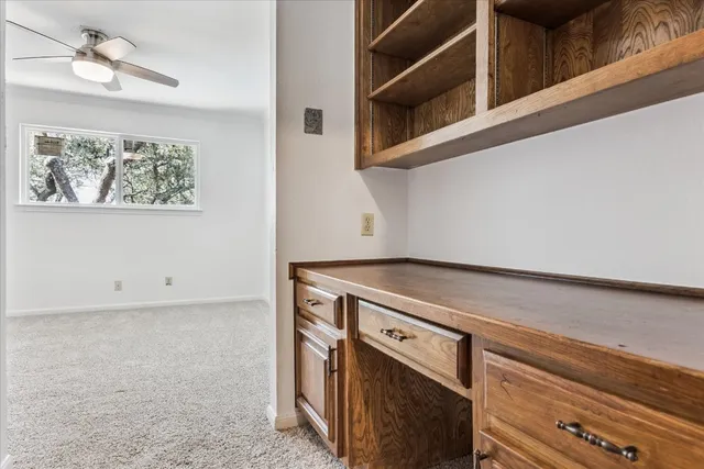 a close view of utility room