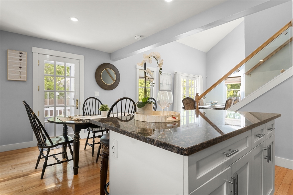 4 Hye Lane Edgartown, MA 02539 - Photo 5 of 41 a view of a table and chairs in kitchen