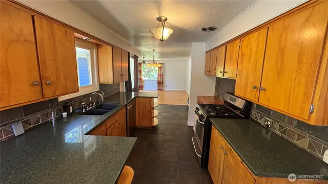 a very nice looking room with a large window