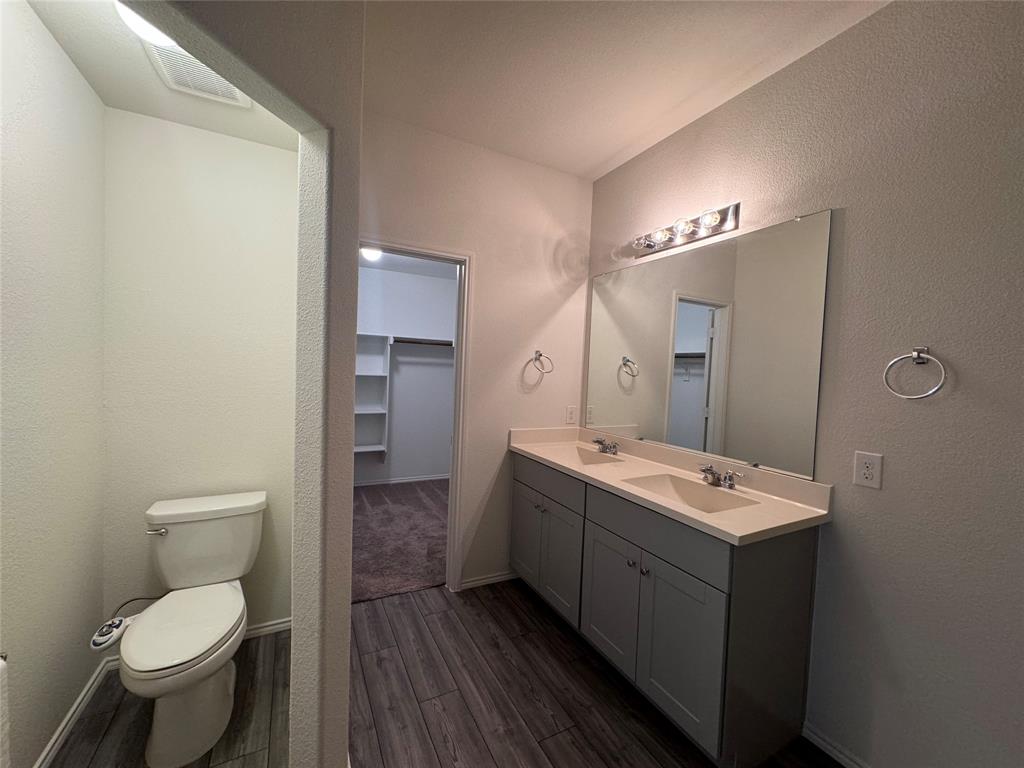 4700 Essonite Road Little Elm, TX 76227 - Photo 19 of 34 Master bath and closet view