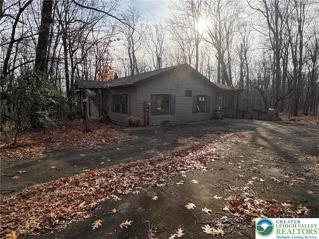 a backyard of a house