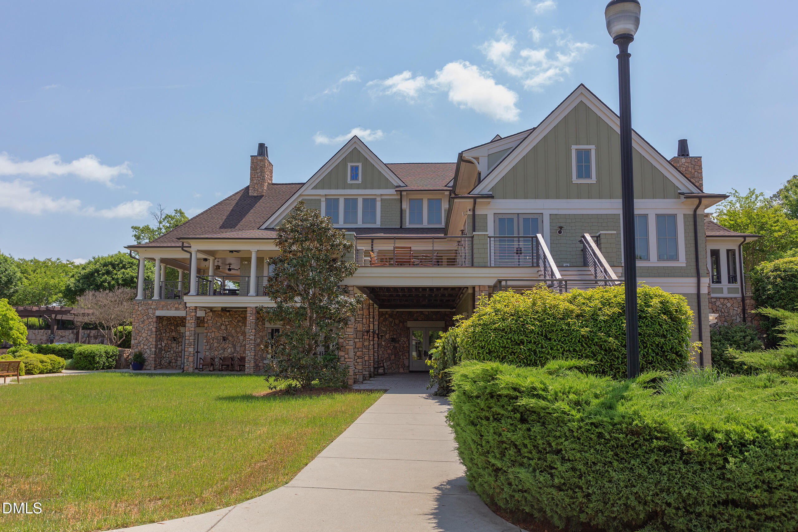 203 Post Oak Road Chapel Hill, NC 27516 - Photo 41 of 52 a front view of a house with a yard