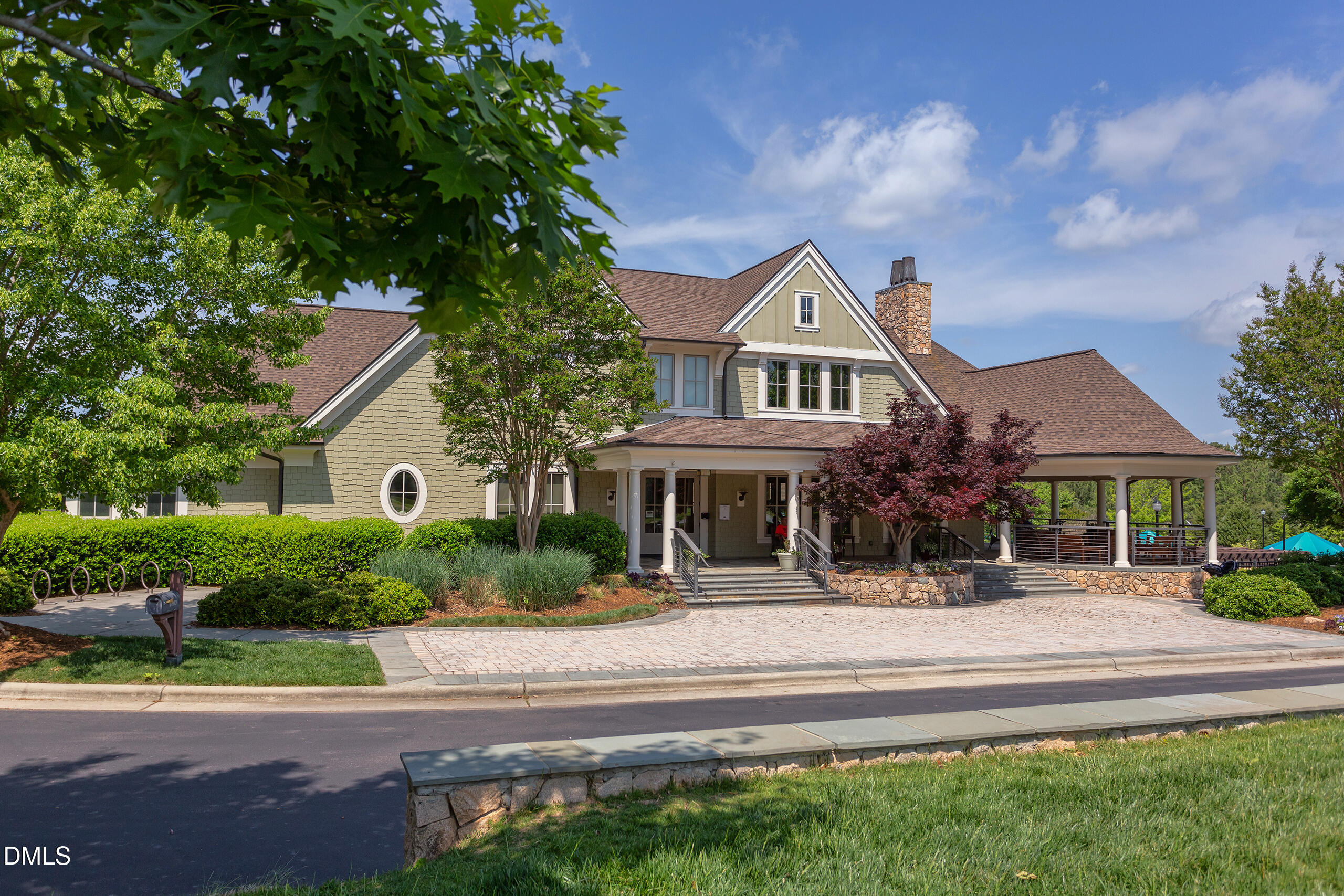203 Post Oak Road Chapel Hill, NC 27516 - Photo 44 of 52 a front view of a house with a yard