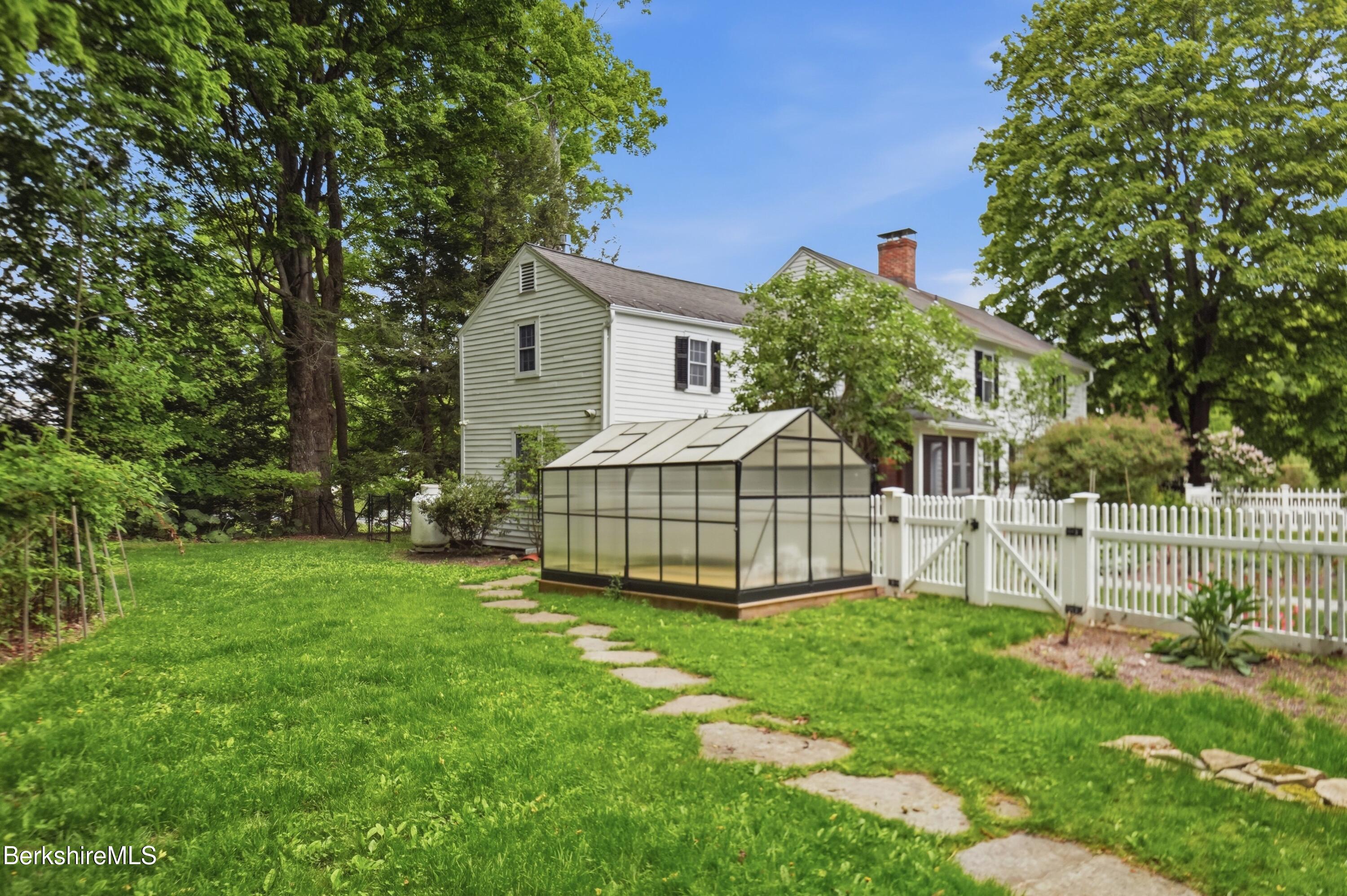 4 Stockbridge Road West Stockbridge, MA 01266 - Photo 89 of 94 a view of a house with a yard and plants