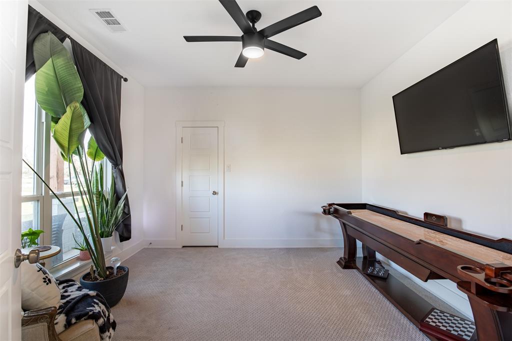 111 Bluegrass Trail Springtown, TX 76082 - Photo 8 of 37 Dedicated office with closet overlooking the scenic front yard.