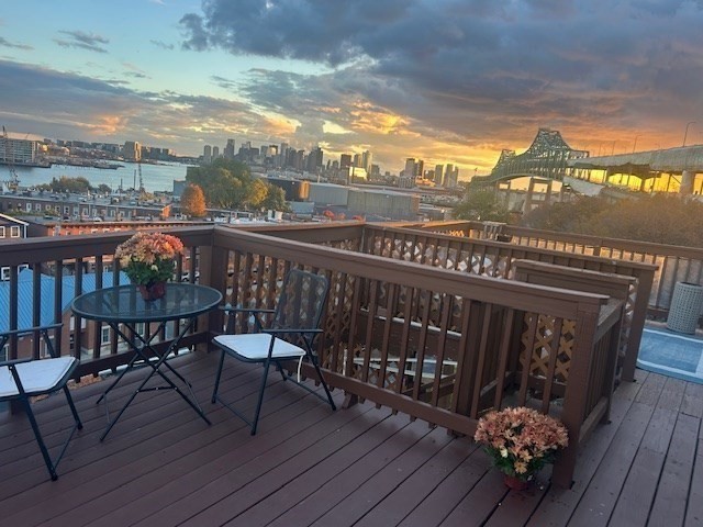 23 Chestnut Street, Unit 5 Chelsea, MA 02150 - Photo 12 of 17 a view of balcony with furniture