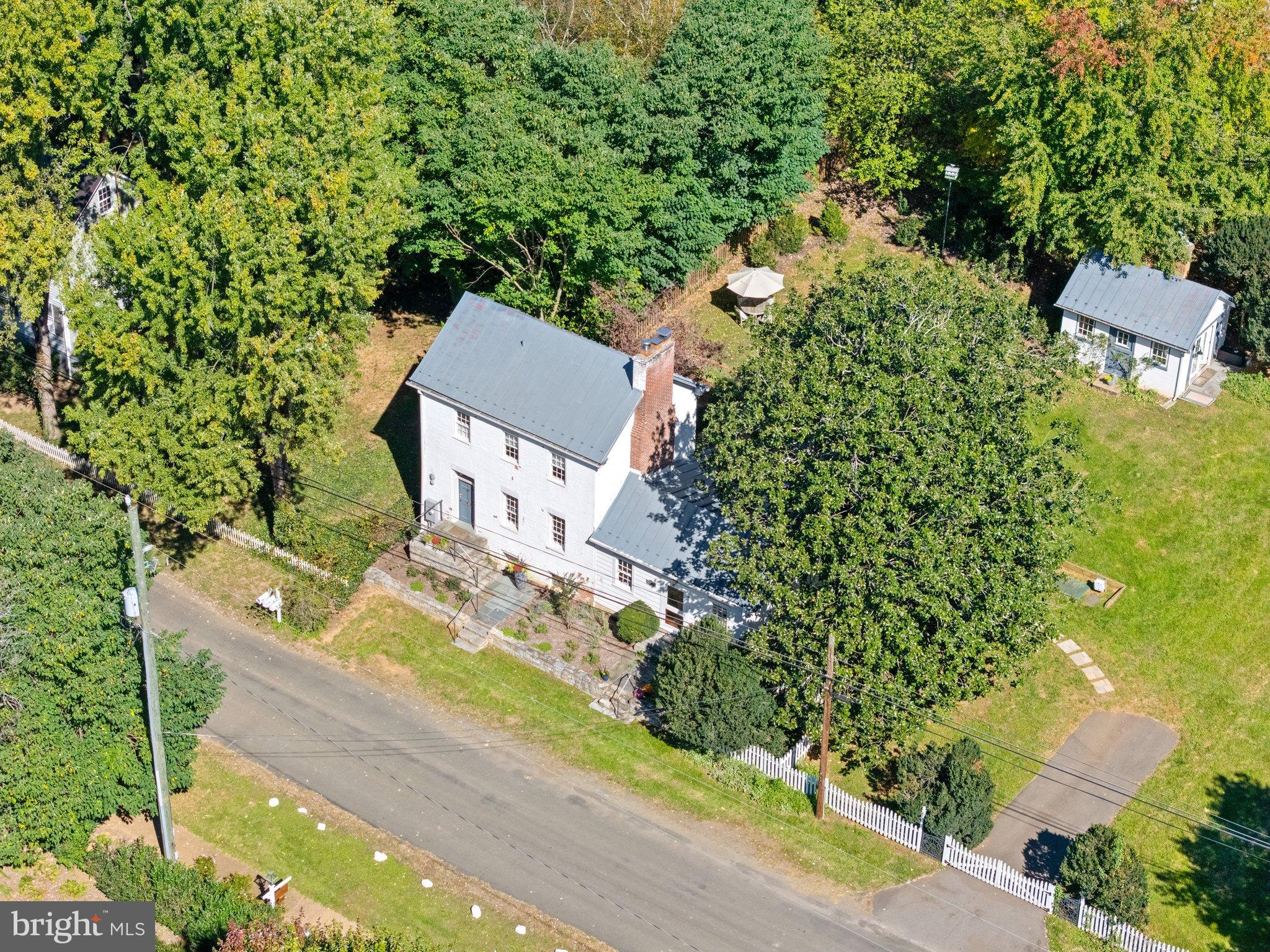 677 Federal Street Paris, VA 20130 - Photo 1 of 82 an aerial view of residential house with outdoor space and trees all around