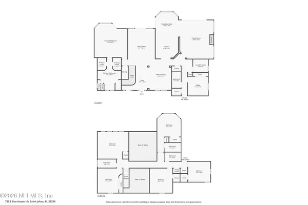 $999,400 | 735 East Dorchester Drive, St. Johns, FL 32259