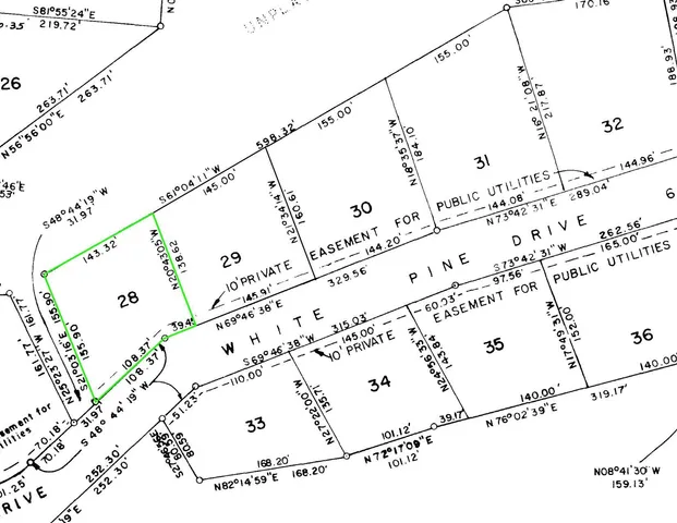 $18,500 | Lot 28 White Pine Drive, Cadillac, MI 49601