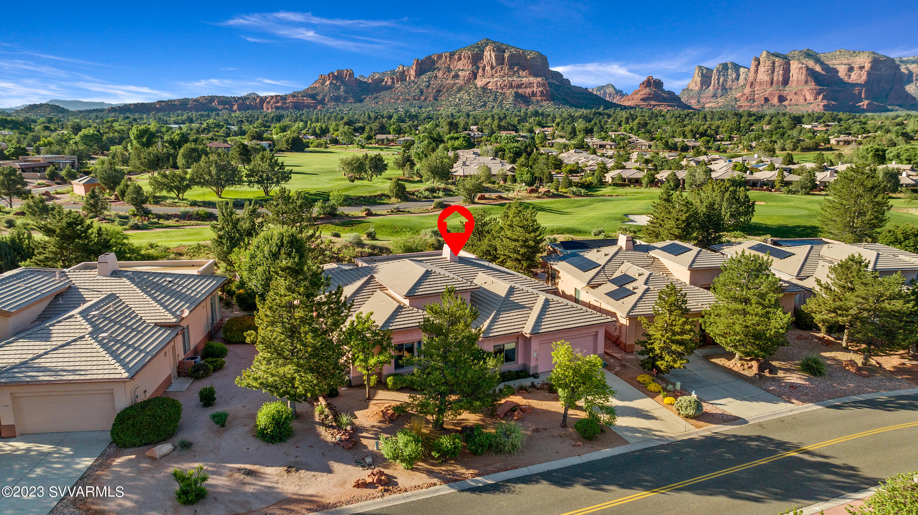 853 Crown Ridge Road Sedona, AZ 86351 - Photo 1 of 15 032_Aerial