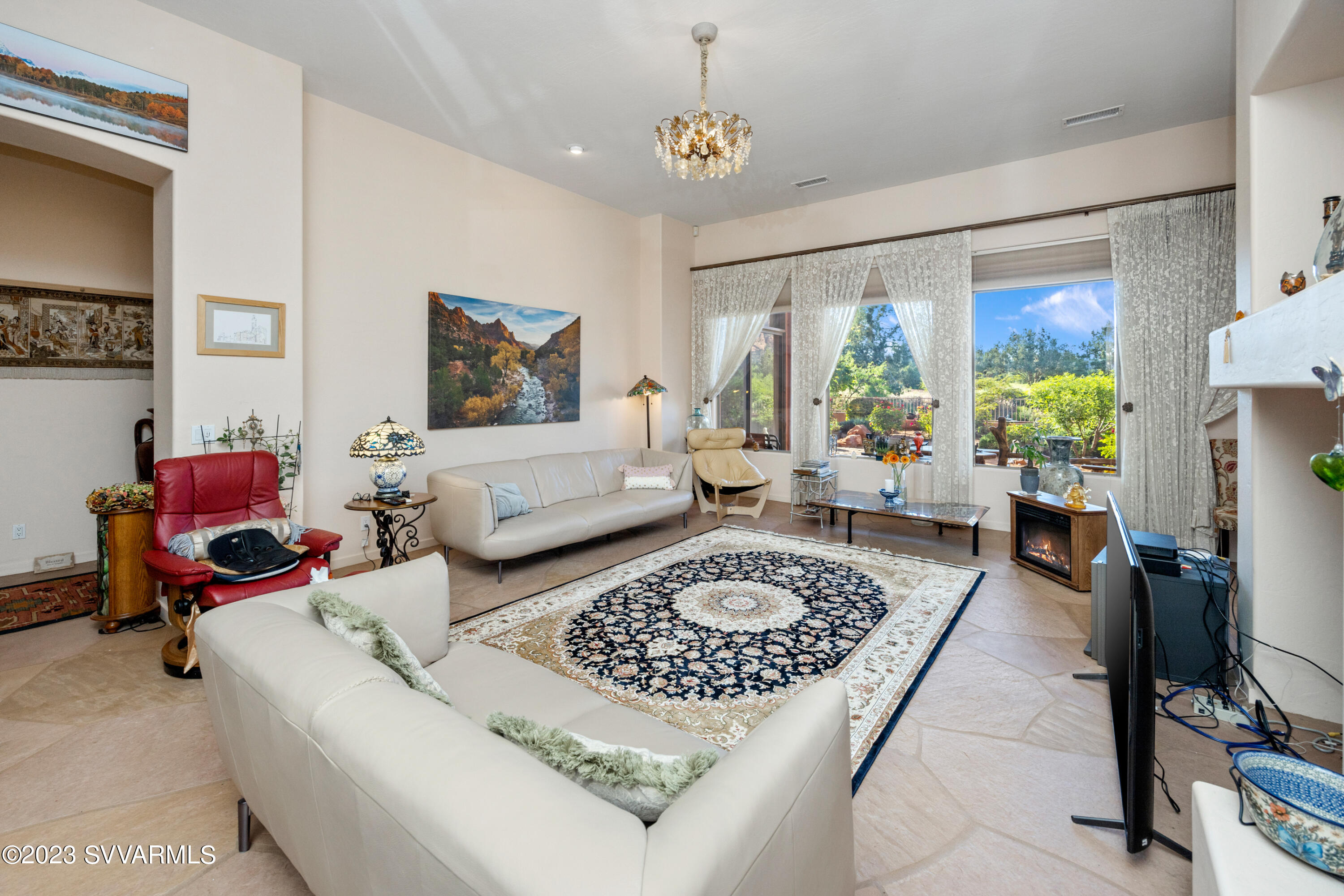 853 Crown Ridge Road Sedona, AZ 86351 - Photo 5 of 15 010_Living Room