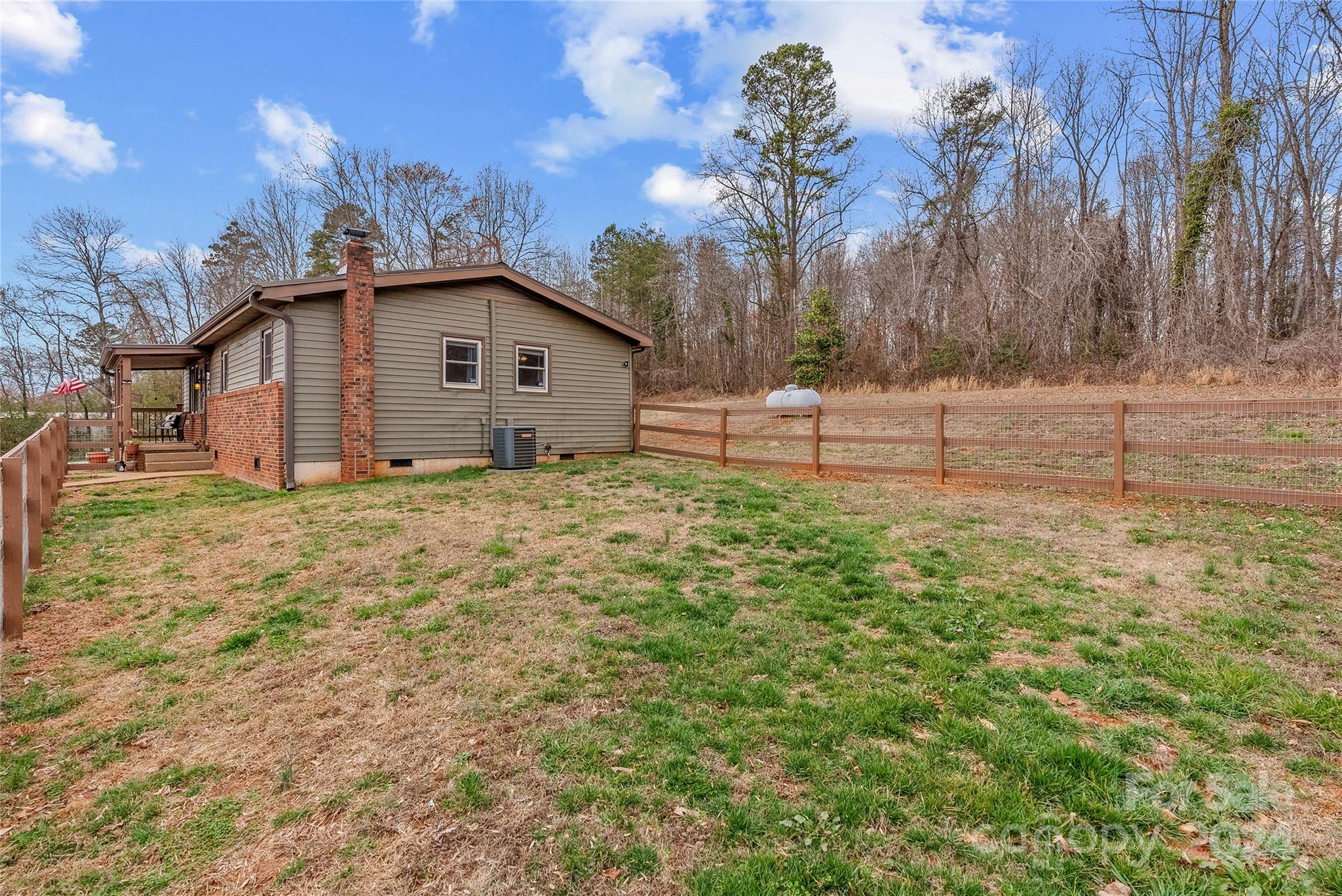 242 Maple Creek Road Rutherfordton, NC 28139 - Photo 36 of 37 a view of a backyard with large trees