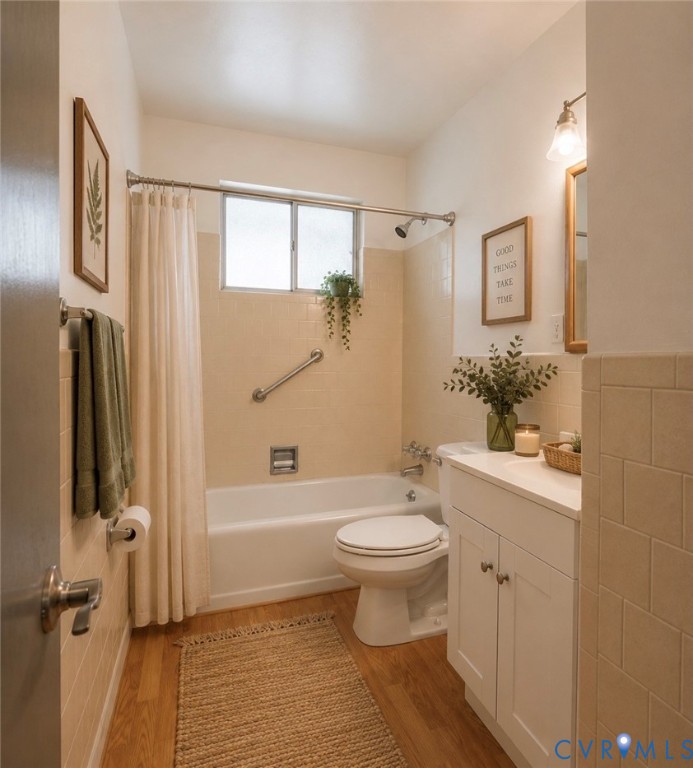 20100 Frog Level Road Ruther Glen, VA 22546 - Photo 16 of 28 White vanity with a solid surface countertop, wood
