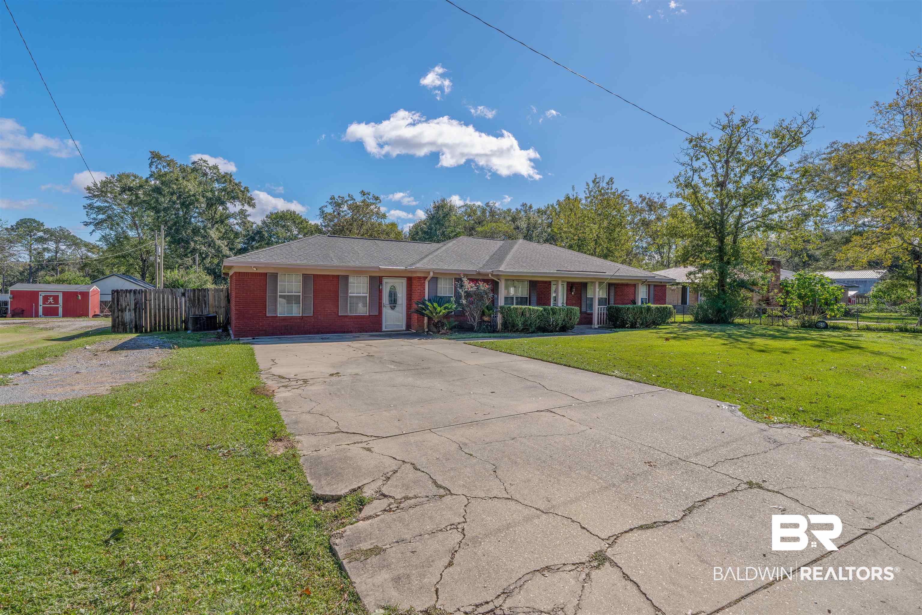 23186 Pecan Street Robertsdale, AL 36567 - Photo 35 of 36 Single story home featuring driveway and brick siding