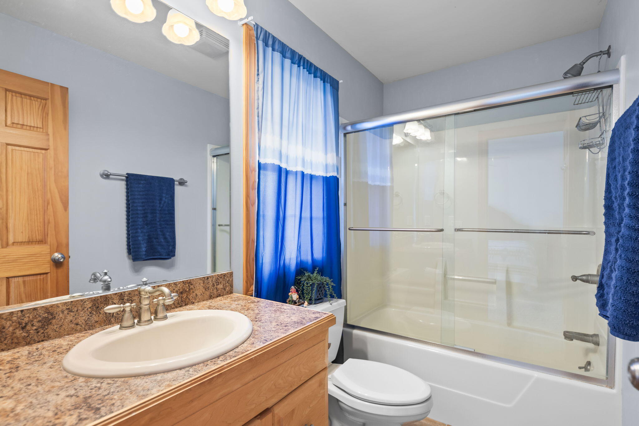 3102 Coachman Trail Valparaiso, IN 46385 - Photo 20 of 33 a bathroom with a sink toilet and shower