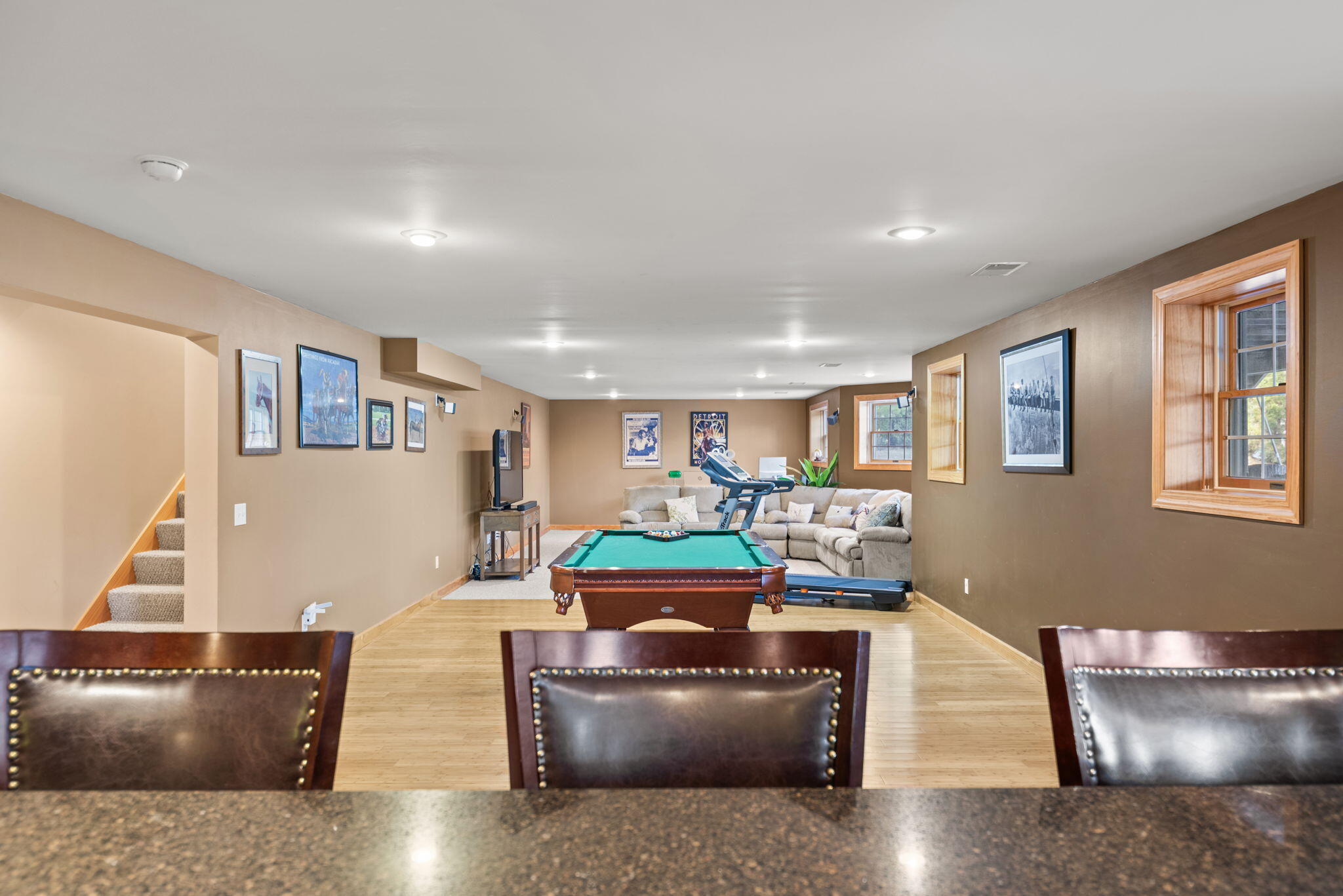 3102 Coachman Trail Valparaiso, IN 46385 - Photo 26 of 33 a living room with furniture and a wooden floor