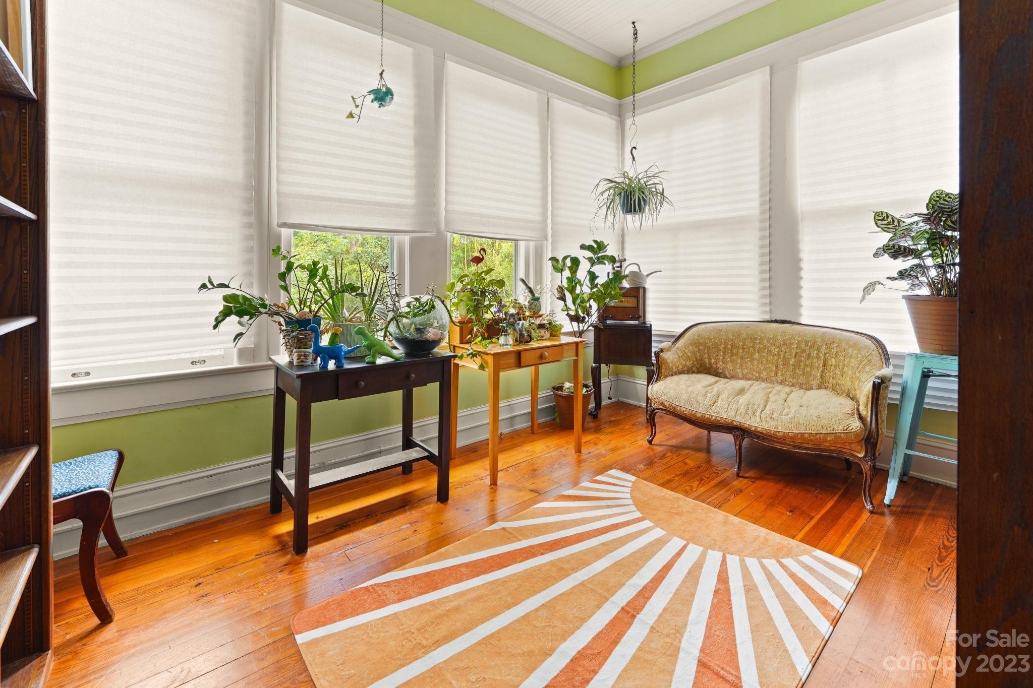 810 East Franklin Street Monroe, NC 28112 - Photo 29 of 47 a living room with patio furniture and a potted plant