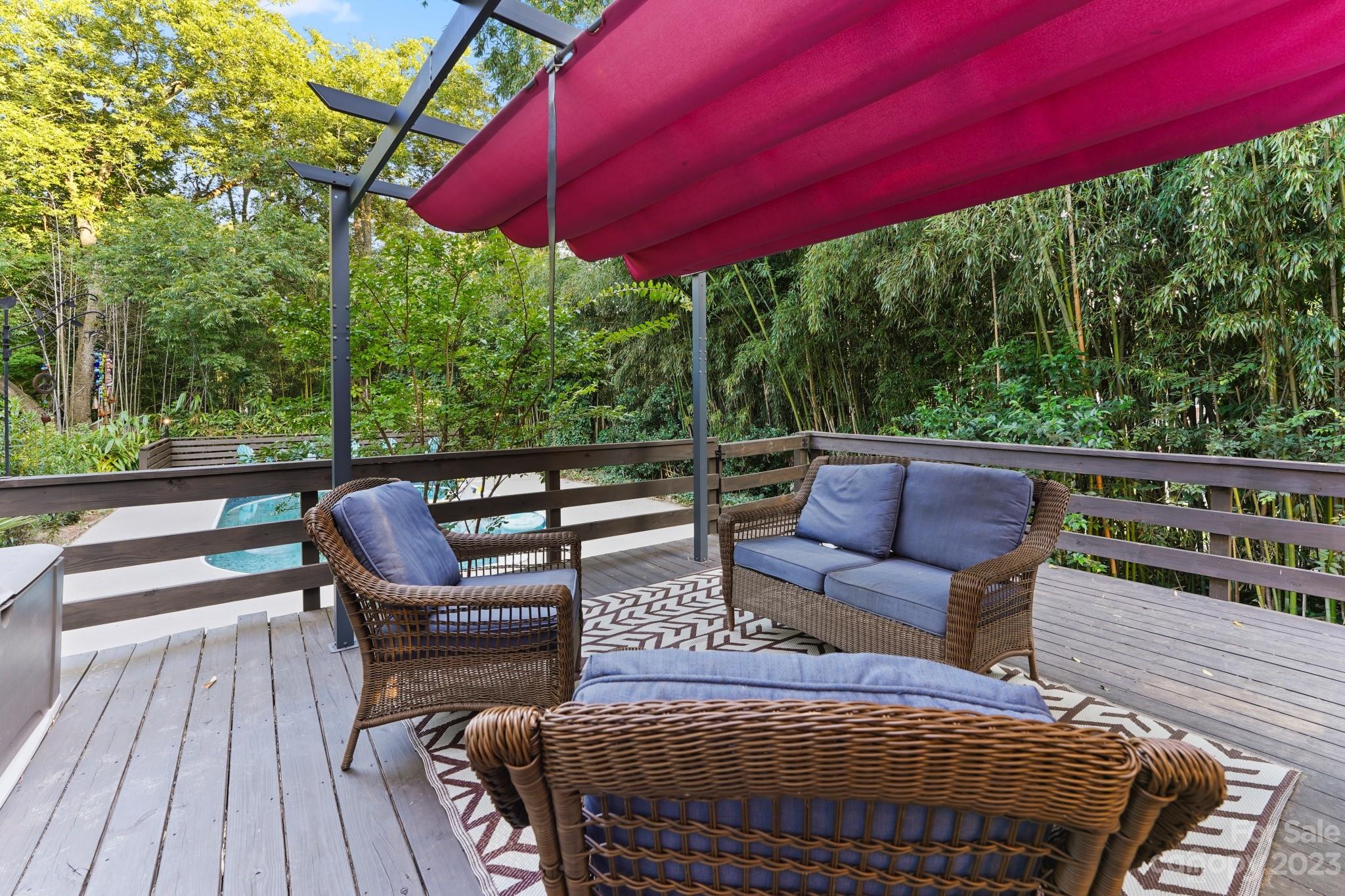 810 East Franklin Street Monroe, NC 28112 - Photo 36 of 47 a view of sitting area with furniture and wooden floor
