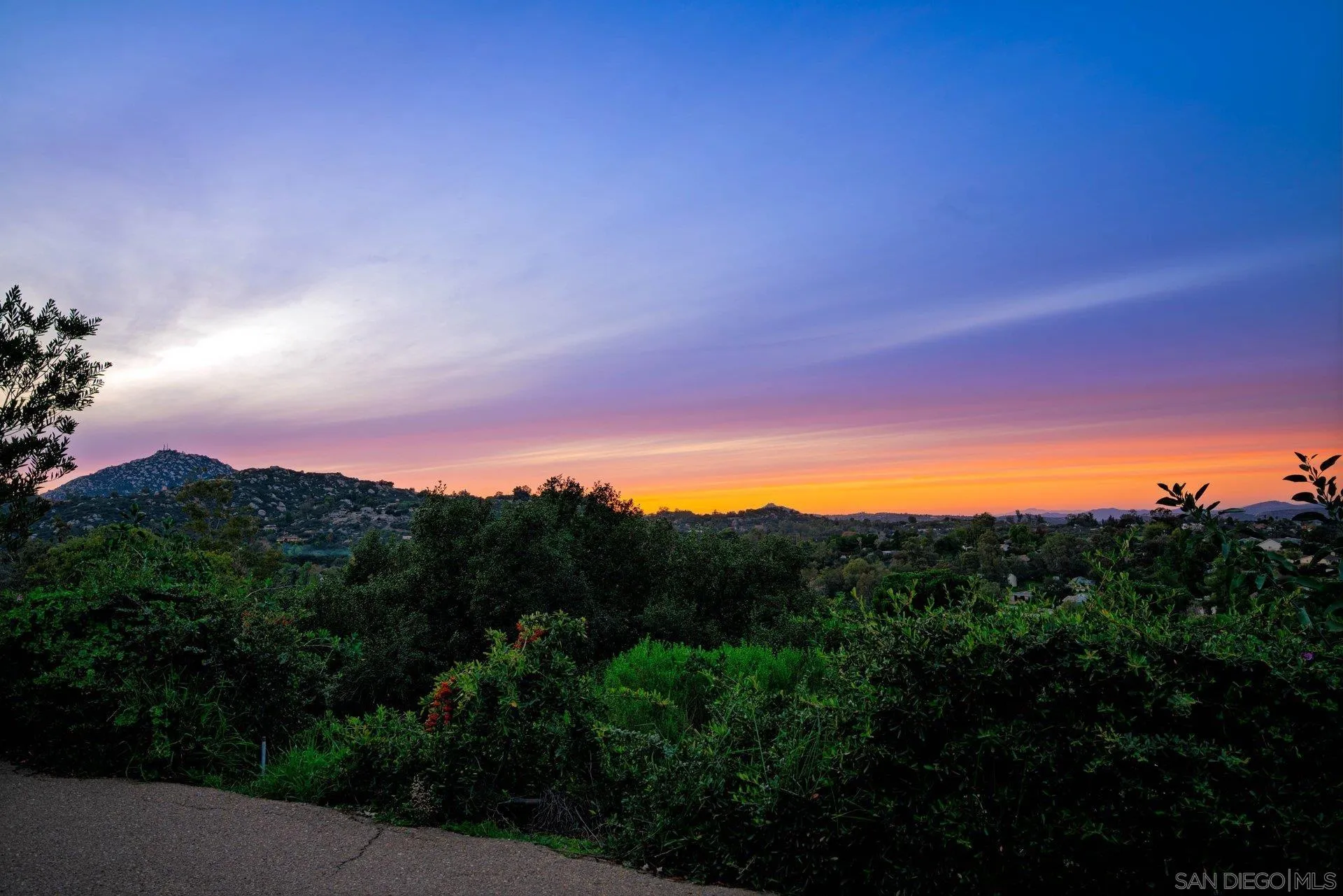 15770 Oak Valley Road Ramona, CA 92065 - Photo 28 of 28 a view of a city with lush green forest