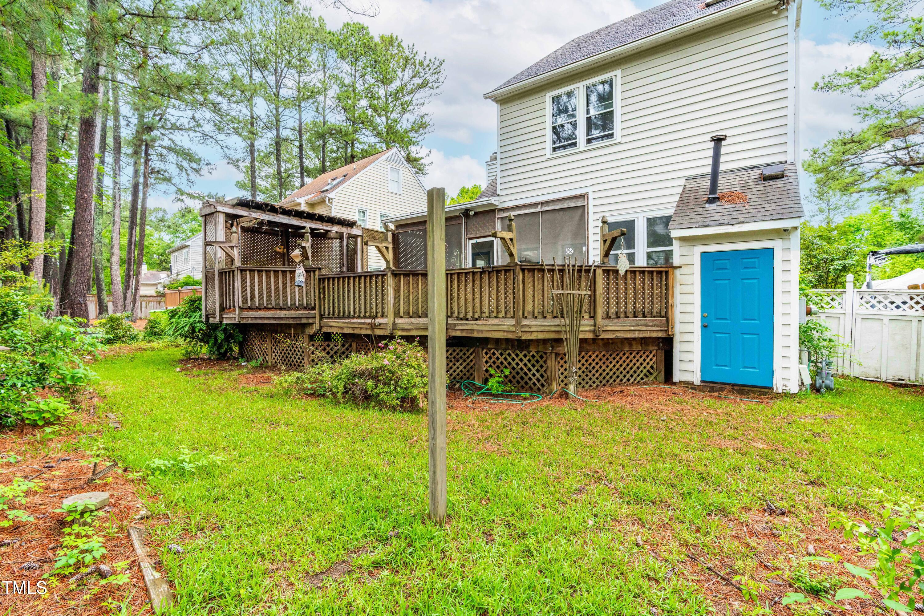 1724 Briarforest Place Raleigh, NC 27615 - Photo 19 of 25 Back yard